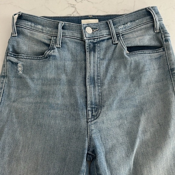 MOTHER Light Blue Women's Jeans - Picture 6 of 11